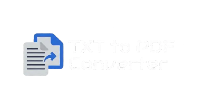 TXT to PDF Converter Footer Logo